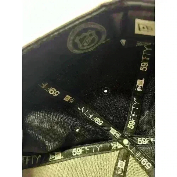 New Era New York Islanders 59Fifty Fitted Hat Black Size 7 3/8 - Picture 11 of 12